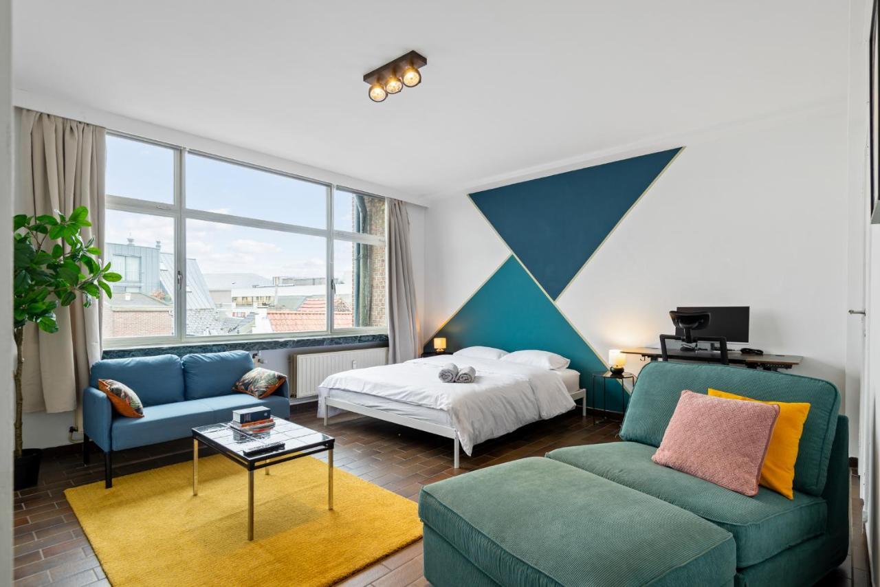 Cozy Antwerp - Cityview Studio Free Parking Eksteriør bilde
